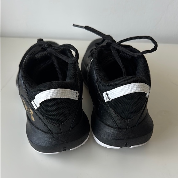 Under Armour Kids Black and White Sneakers - Picture 4 of 6